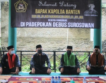 Ke Kapolda, Wagub Andika Pastikan Jawara Dukung 