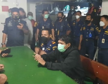 Informasi Cepat VTS Batam Selamatkan Tiga Penumpang Kapal Boat Yang Tenggelam Di Pulau Putri