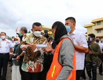 Dorong Pemulihan Ekonomi, Ditjen Hubdat Gelar Padat Karya Di UPPKB Kemang