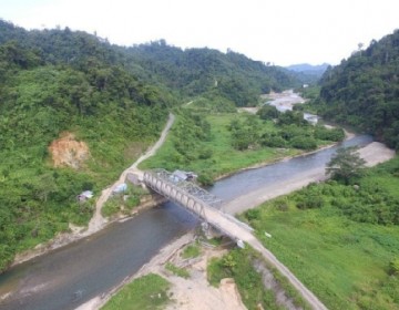 Kementerian PUPR Lanjutkan Pembangunan Jalan Perbatasan Kaltara 