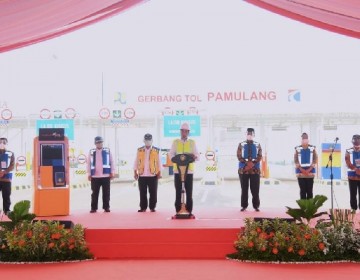 Presiden Jokowi Resmikan Jalan Tol Cengkareng - Batuceper - Kunciran dan Tol Serpong Cinere