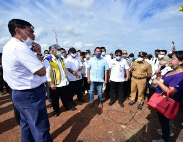 Tiga Menteri dan Kepala Staf Kepresidenan Tinjau Progres Kawasan Food Estate Kalteng, Tata Kelola Air Jadi Kunci Keberhasilan