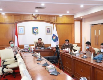 Kemendagri Minta Perencananaan dan Keuangan Daerah Provinsi Jatim Disesuaikan dengan Kondisi Pandemi Covid-19