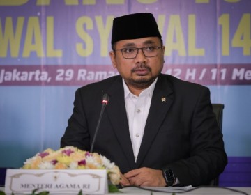 Idulfitri saat Pandemi, Menag: Makin Perkuat Nilai Kemanusiaan