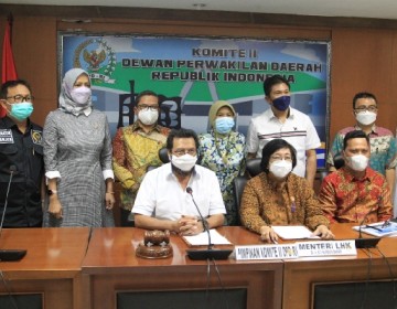 Komite II DPD RI Dukung Usaha KLHK Tumbuhkan PDB Melalui Hasil Hutan