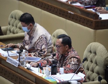 Di DPR, Mendagri Beberkan Arah Kebijakan, Rencana Program dan Anggaran Berdasarkan Pagu Indikatif Tahun 2022