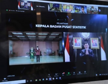 Menteri PPN Lantik Kepala BPS Baru