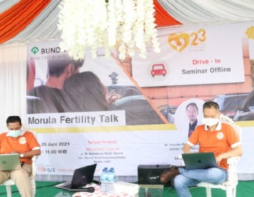 Morula IVF Ciputat Gelar Drive-in Seminar Pertama di Indonesia