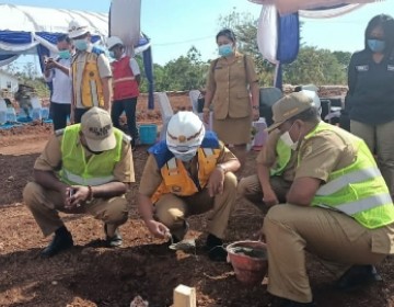 Kementerian PUPR Groundbreaking Pembangunan Huntap Bagi Masyarakat Terdampak Bencana di NTT