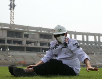 Gubernur WH Optimis Pembangunan Stadion Banten Selesai Desember 2021