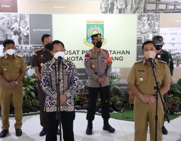 Mendagri Apresiasi Terobosan Pemerintah Kota Tangerang Bantu Masyarakat Terdampak Pandemi