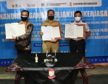 Kapal PELNI Resmi Digunakan Untuk Isolasi Apung Kota Makassar 