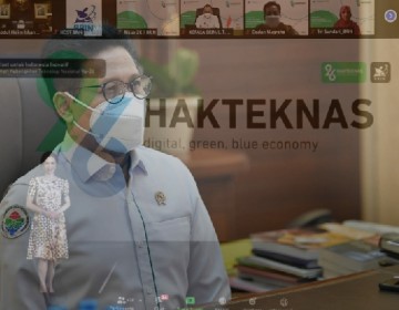 Mendes Halim Iskandar Hadiri Peringatan Hakteknas 2022