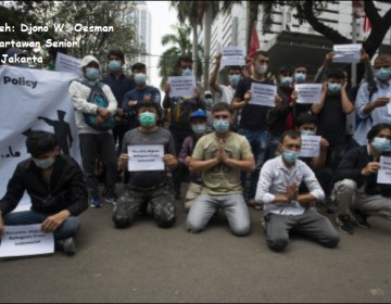 Pengungsi Afghan di Jakarta, Nebeng Momentum