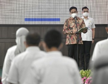 Gus Halim Canangkan ASN BerAKHLAK dan Agen Perubahan Kemendes PDTT