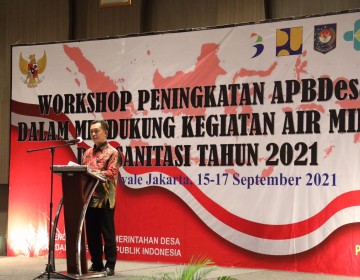 Kemendagri Gelar Workshop, Dukung Peningkatan APBDes untuk Pemenuhan Air Minum dan Sanitasi bagi Masyarakat Desa