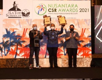 Konsisten Implementasi ESG, Pertamina Borong Penghargaan Nusantara CSR Award