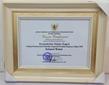 Kemendagri Raih Penghargaan Anugerah Parahita Ekapraya