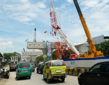 Atasi Kepadatan Lalu Lintas di Kota Bandung, Kementerian PUPR Targetkan Flyover Kopo Rampung Februari 2022