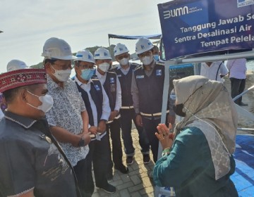 Perkuat Infrastruktur Pariwisata, Bank Mandiri Gandeng Indra Karya Bangun Sarana Desalinasi Air Laut di Labuan Bajo