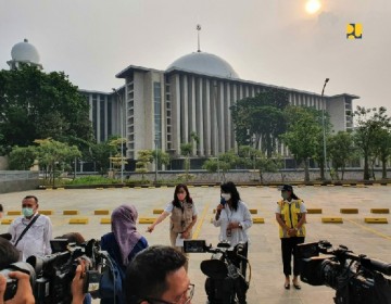 Terowongan Silaturahmi Masjid Istiqlal Telah Rampung, Kementerian PUPR Segera Serahkan Ke Kementerian Agama