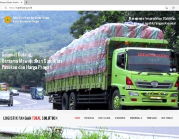 Website Logistik Pangan Permudah Pengendalian Stabilitas Pangan