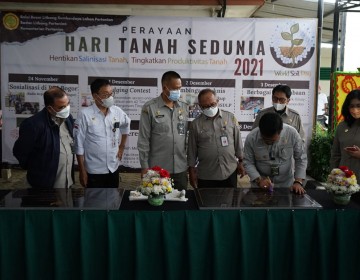 Peringati Hari Tanah, Mentan SYL Ajak Masyarakat Bangun Pertanian Secara Total