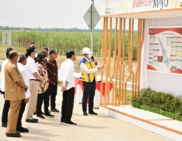 Presiden Jokowi Resmikan Ruas Tol Binjai - Stabat, Kini Tol Trans Sumatera 684 km Operasional