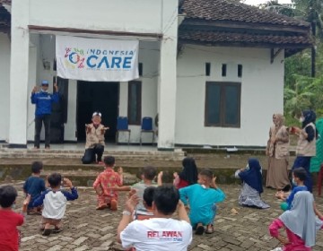 Ikuti Trauma Healing, Masyarakat Pandeglang Masih Trauma Gempa