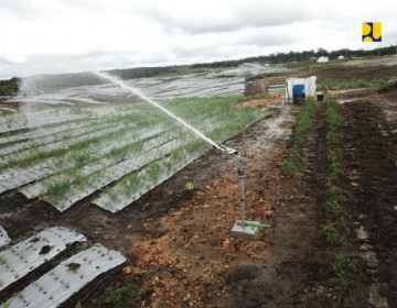 Wujudkan Ketahanan Pangan, Kementerian PUPR Lanjutkan Pembangunan Sejumlah Infrastruktur di Food Estate Humbang Hasundutan