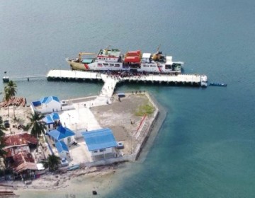 Pelabuhan Karas Resmi Beroperasi, Sandar Perdana KM Sabuk Nusantara 98 