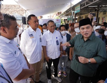 Salurkan Ratusan Sapi Kurban, Erick: Sudah Jadi Kewajiban BUMN Bantu Sesama