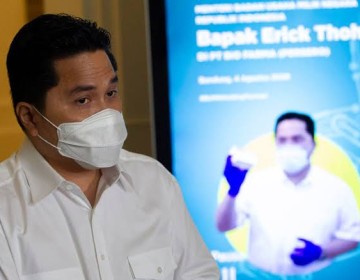 Menteri BUMN Erick Thohir Apresiasi Keberhasilan Bio Farma Kembangkan Vaksin Covid-19