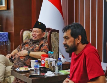 Temui Ketua DPD RI, Muzakir Manaf Sampaikan Empat Aspirasi