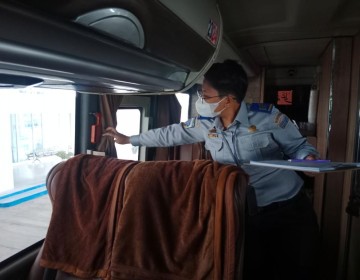 Jelang Angkutan Nataru, Ditjen Hubdat Ramp Check Bus AKAP dan Pariwisata