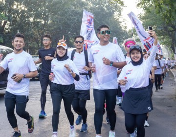 Telkom Gelar Road to Digiland Run 2024 di Bandung, Diramaikan Berbagai Komunitas Lari 