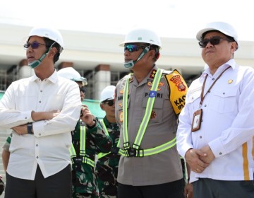 Panitia Nasional HUT ke-79 RI Tinjau Persiapan Upacara di IKN