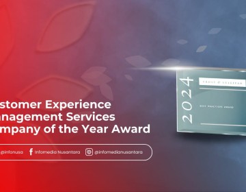 Infomedia Dinobatkan Sebagai Customer Experience Management Services Company of the Year 2024