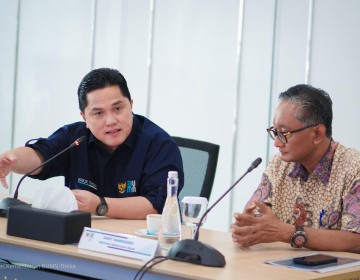 Pangkas Jumlah BUMN Karya, Erick Thohir: Infrastruktur Kunci Sukses Percepat Swasembada Pangan dan Hilirisasi