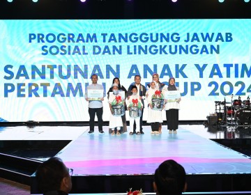 HUT ke-67, Pertamina Berikan Santunan kepada 35 Ribu Lebih Anak Yatim