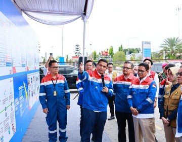 Wamen ESDM Pantau Satgas Nataru Pertamina, Jamin Ketersediaan Energi di Medan Aman