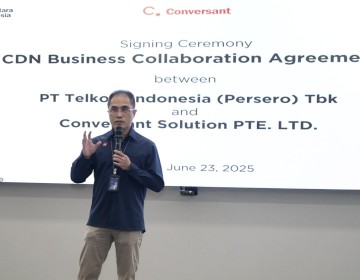 Telkom dan Conversant Hadirkan Solusi Distribusi Konten Digital Cepat dan Aman