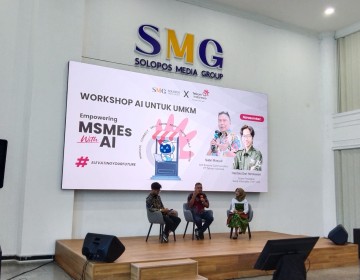 Telkom Gelar Pelatihan AI bagi Pelaku UMKM, Sabri Rasyid Paparkan Pentingnya Manfaatkan AI untuk Kembangkan Bisnis 