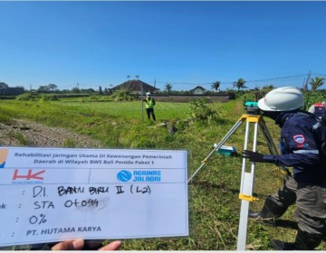 Hutama Karya Kembali Rehabilitasi 103 Daerah Irigasi di Aceh dan Bali, Tingkatkan Produktifitas Lahan 7.800 Ha