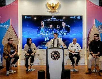 Kemenparekraf Dukung Konser All-4-One 