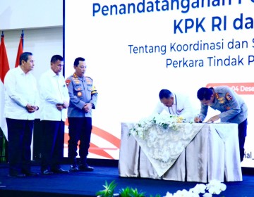 KPK – Polri Jalin Sinergi Berantas Korupsi