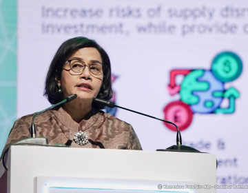 Sri Mulyani Sampaikan Perkembangan Perekonomian Syariah RI di Global Forum on Islamic Economics and Finances