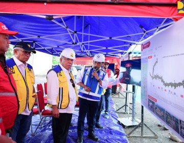  Menteri Basuki: Proyek Tol Yogyakarta - Solo, Bagian Kartosuro - Klaten Diperkirakan Selesai pada Juli 2024.