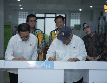 Menteri Basuki dan Menkes RI Resmikan Pembukaan Rusun Asrama Poltekkes Kementerian Kesehatan Yogyakarta