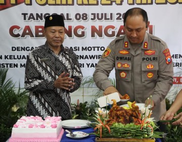 HUT PP Polri Cabang Ngawi, AKBP Dwiasi: Jaga Silaturahmi dan Komunikasi